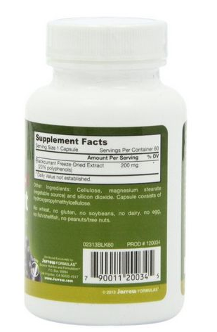 jarrow formulas黑加侖精華膠囊怎么樣？