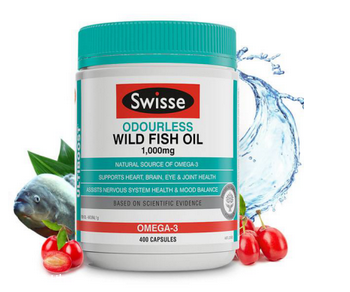 swisse魚油一天吃幾粒？一天一到兩粒