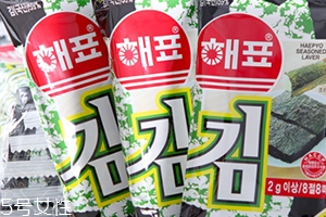 海牌海苔多少錢？韓國海牌海苔好吃嗎？