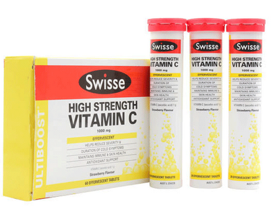 swisse泡騰片沖多少水？
