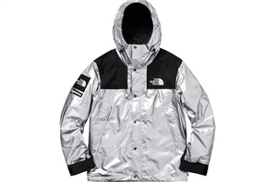 supreme聯(lián)名tnf銀色沖鋒衣多少錢？