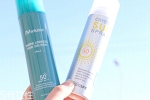 jm防曬噴霧和水晶防曬噴霧哪個好？