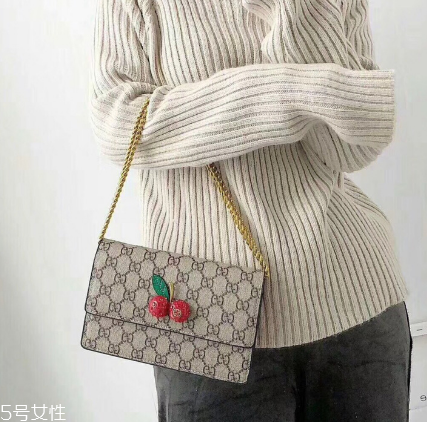 gucci櫻桃包尺寸多大？gucci櫻桃鏈條包尺寸