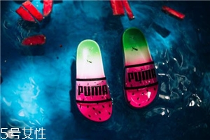 sophia webster聯(lián)名puma西瓜拖鞋多少錢_在哪買？