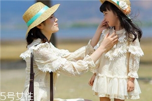 夏天母女裝怎么搭配？夏季母女裝搭配圖片
