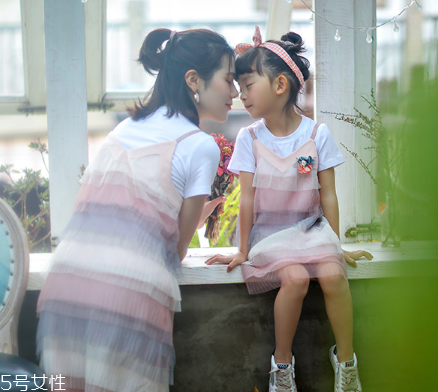 夏天母女裝怎么搭配？夏季母女裝搭配圖片