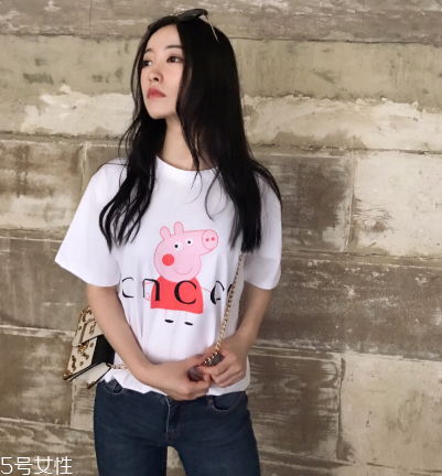 gucci小豬佩奇短袖是真的嗎？gucci小豬佩奇t恤真假