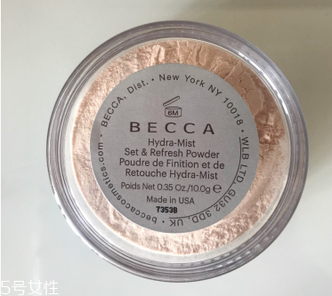 becca水散粉多少錢(qián) becca新款hydra mist水霧散粉價(jià)格