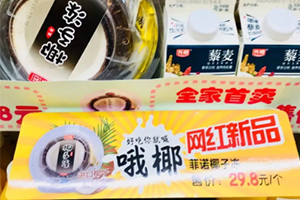 全家椰子凍多少錢一個(gè)？全家網(wǎng)紅椰子凍哪里買