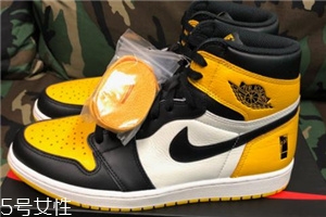 aj1黑黃腳趾會發(fā)售嗎？aj1黑黃腳趾實物曝光