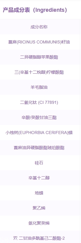倩碧口紅孕婦能用嗎？倩碧口紅成分