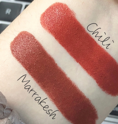 mac marrakesh和chili一樣嗎？mac marrakesh和chili哪個好看
