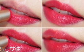 櫻桃粉口紅是什么顏色？櫻桃粉口紅試色圖片