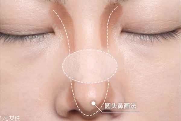 修容棒怎么畫(huà)鼻子 鼻影的畫(huà)法圖解
