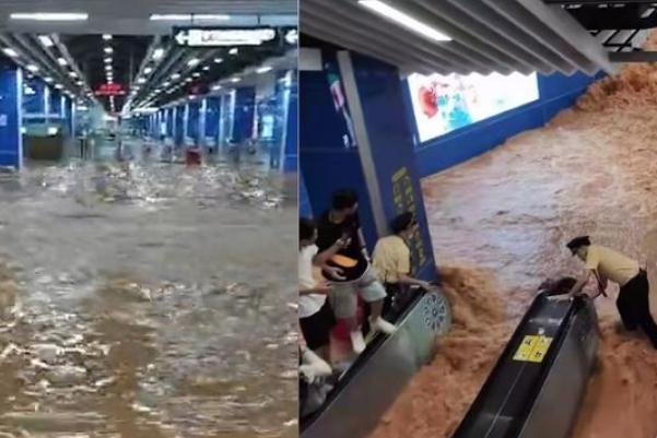 廣州暴雨大水沖進(jìn)地鐵站 暴雨來臨如何自救